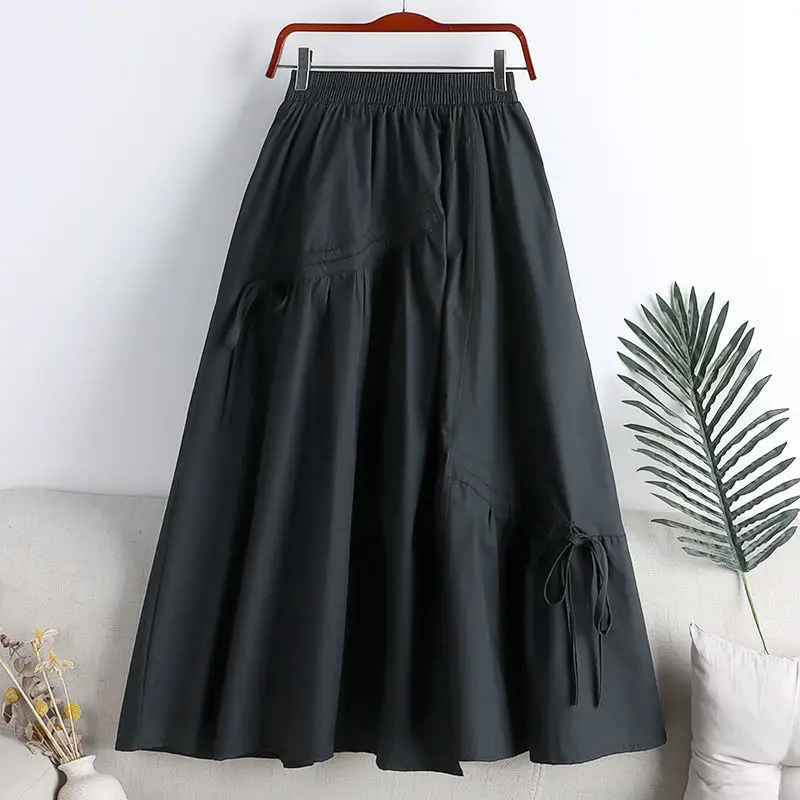 Mid Length Full-skirted A-line Dress