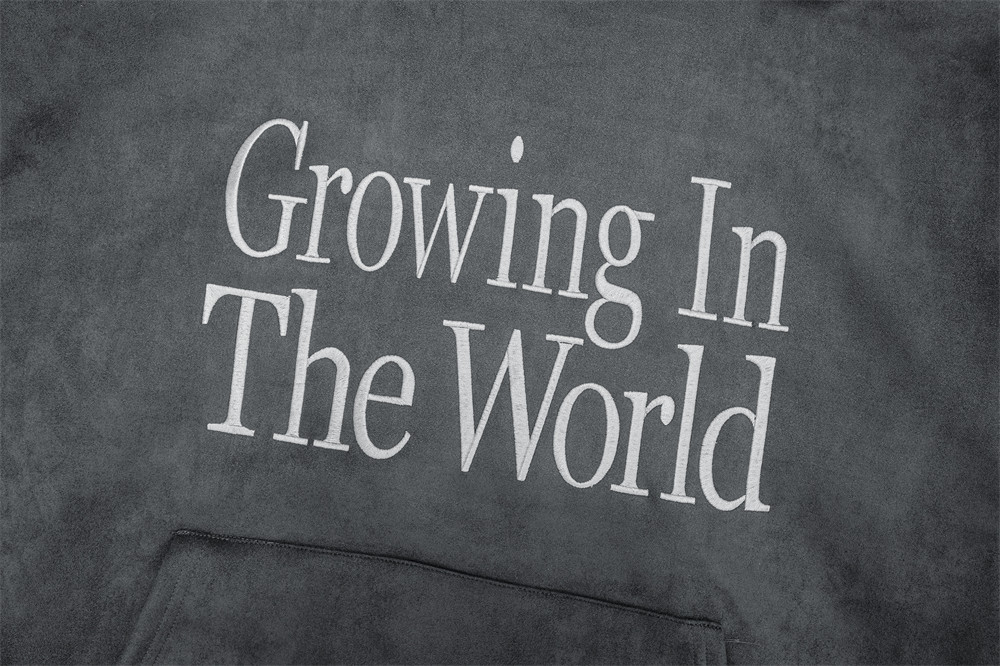 Street Fashion Hip Hop Embroidery Letters Hooded Loose Sweater