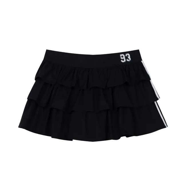 Retro Girly Simplicity Versatile Short Skirt Black - Shop at LoveMi