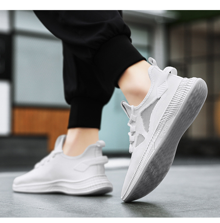 Title 5, Low-top fly-woven breathable coconut shoes