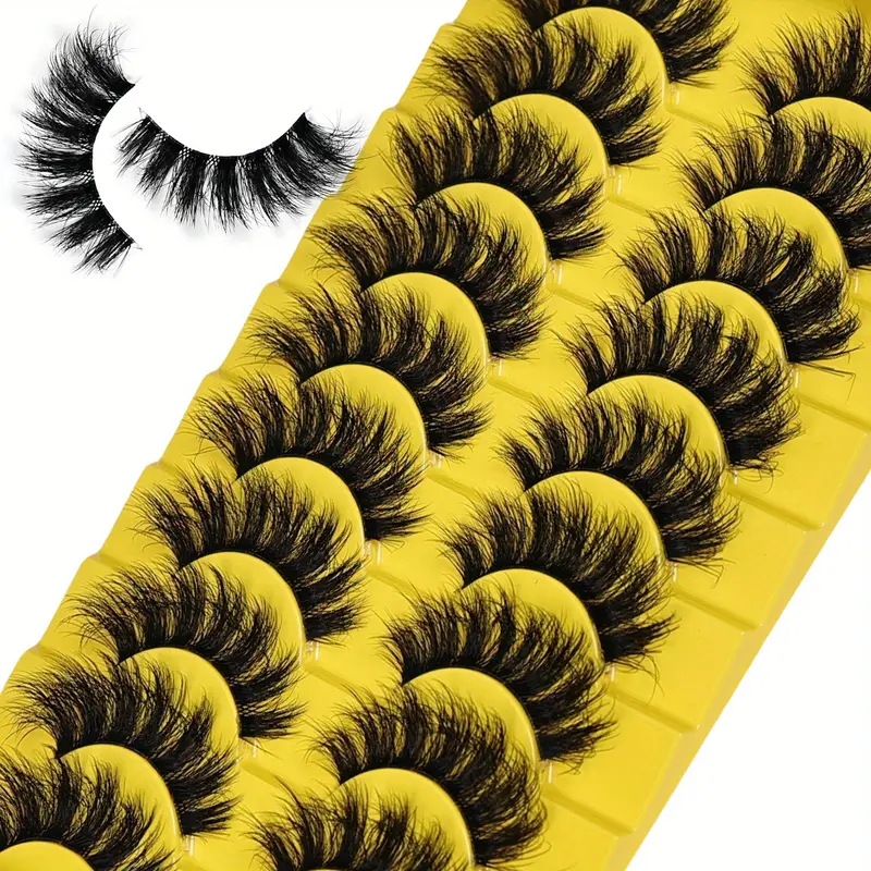 3D Multi-layer False Eyelashes 10 Pairs 4