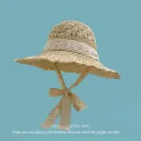 Clip Hardware Flower Beige