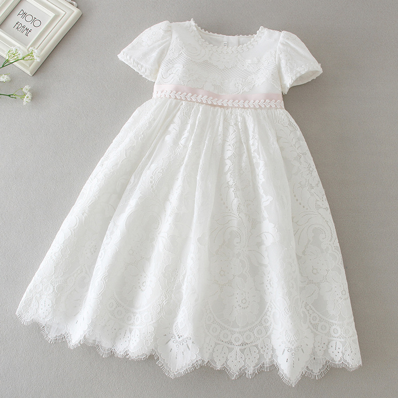 Title 8, Nouvelle jupe de robe de mariée enfant allongée...