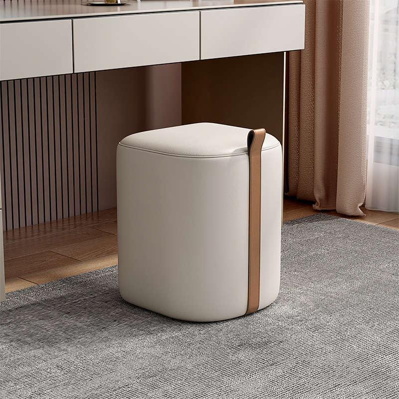Sleek Modern Minimalist Vanity Stool