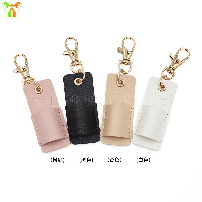 Creative Neck-hanging Pen Holder With Keychain