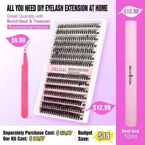 False Eyelashes 30D40D Mixed Suit