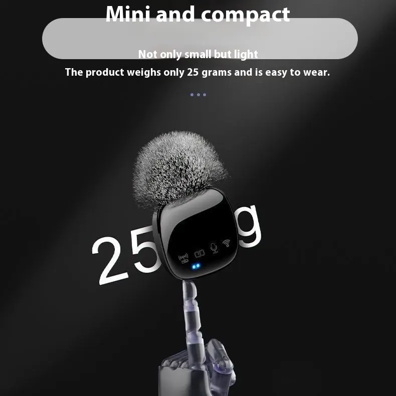 Wireless Microphone Bluetooth Accompaniment Comes with Reverb