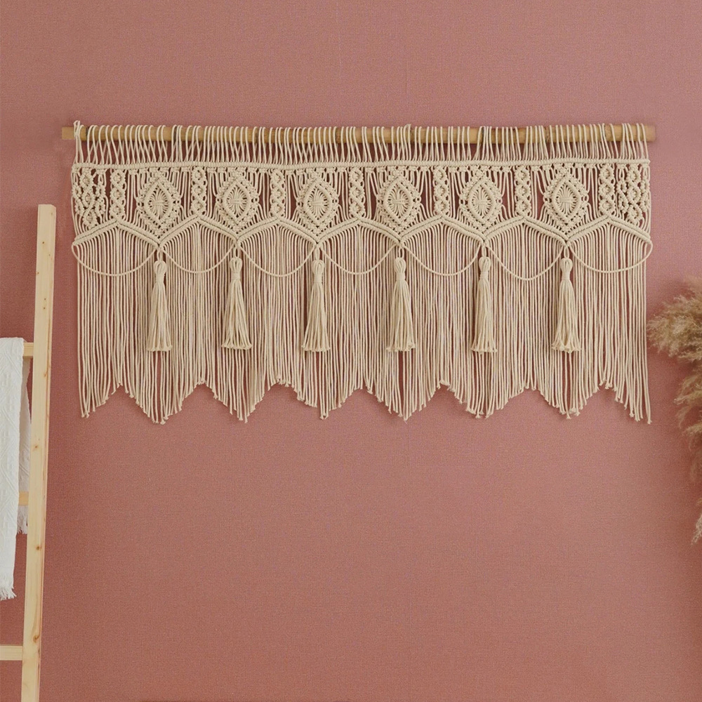 Nordic Hand Woven Tapestry Curtain