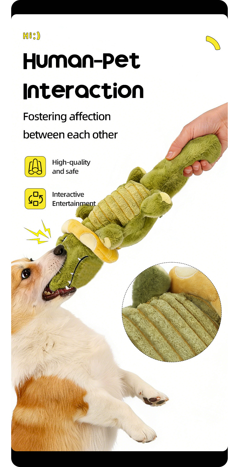 Electric Plush Dog Toy Vibrating Interactive Rechargeable detail photo 10