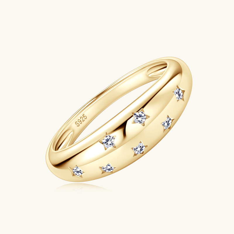 Women's Fashion Starry Diamond Ring