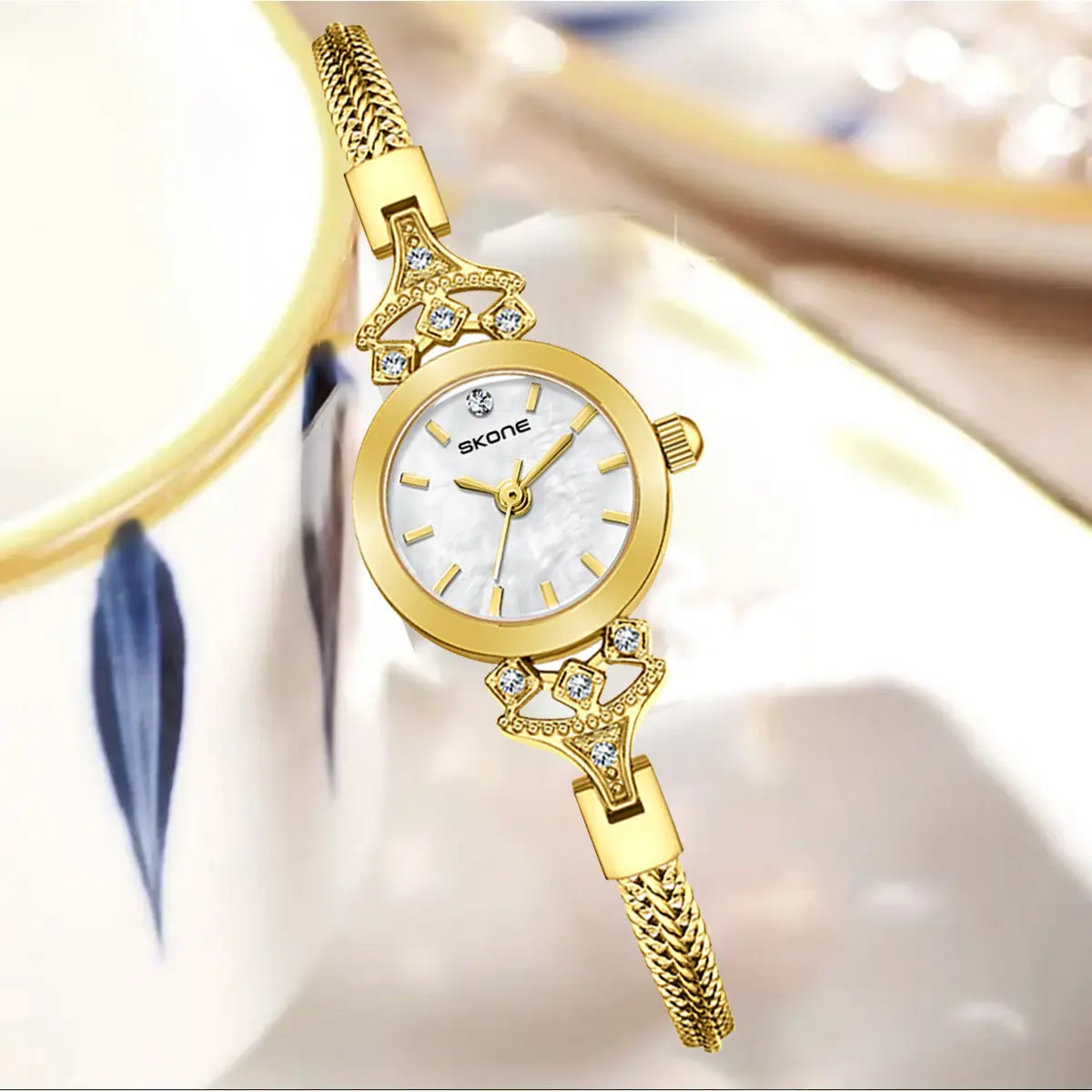 Premium Small And Exquisite Waterproof Quartz Watch