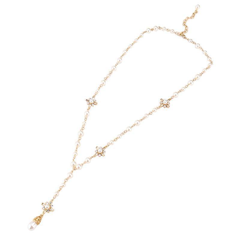 Women's Long Pearl High-grade Sweater Necklace