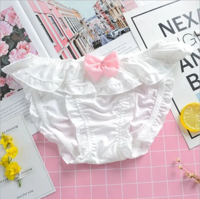 Women's Cute Fashion Cartoon Milk Fiber Panties White Girl - Shop at LoveMi