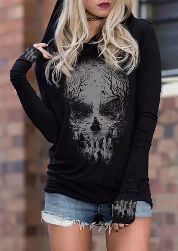 Digital Printing Plus Size Casual Pullover 01 Style - Shop at LoveMi