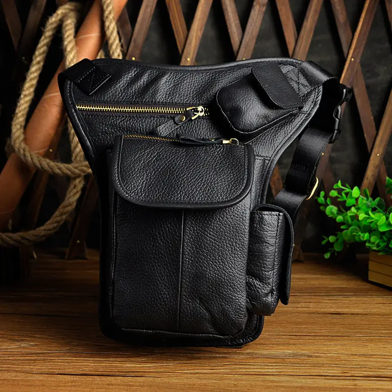 First Layer Oil Waxed Leather Cowhide Vintage