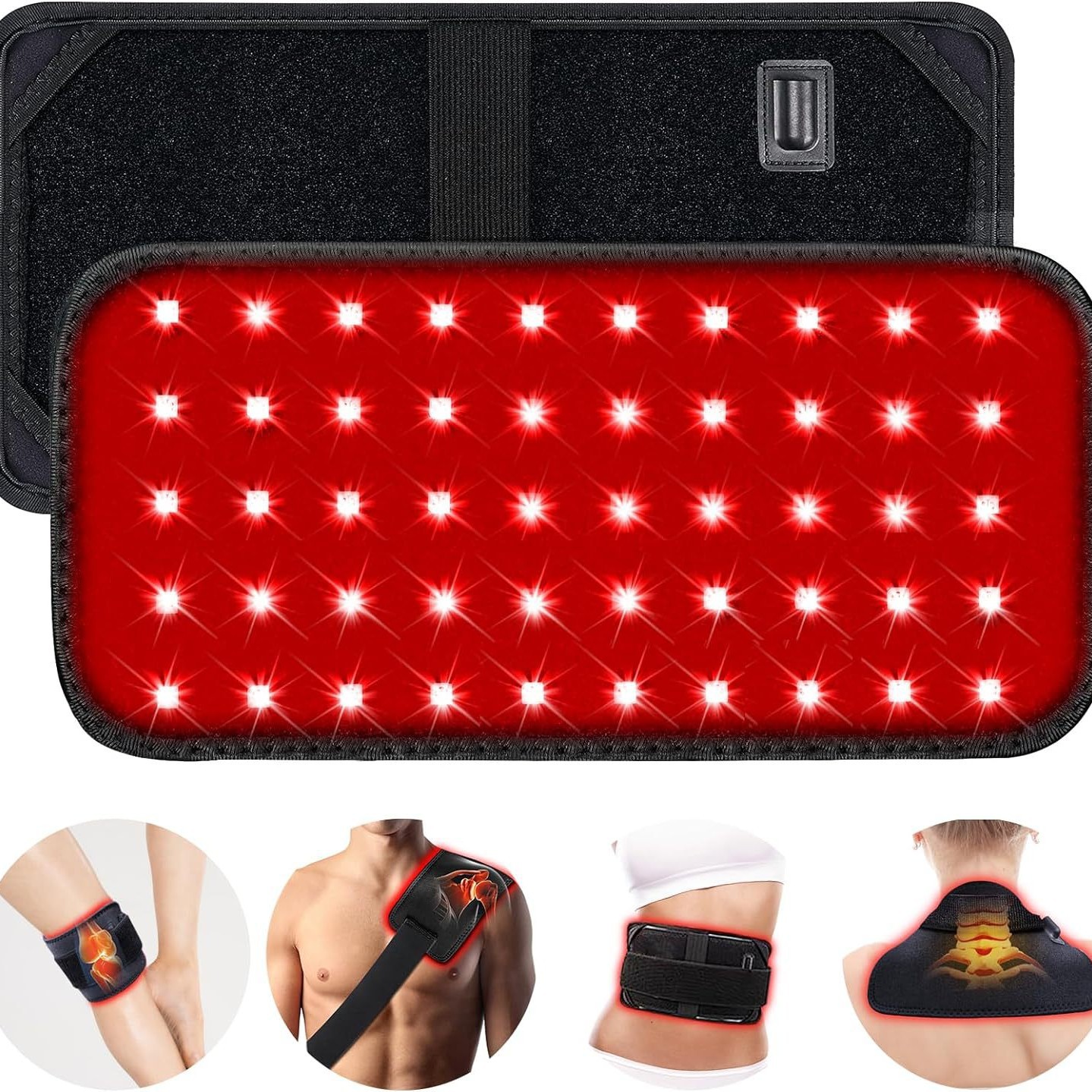 60-bead Red Light Therapy Waist Belt