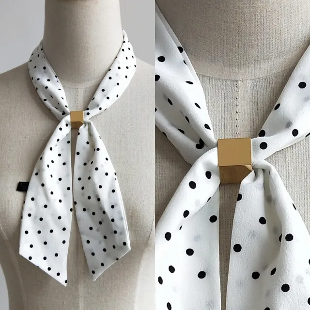 Scarf Pendant Tassel Pendant Fashion All match Pearl Brass Buckle Style 3 - Shop at LoveMi