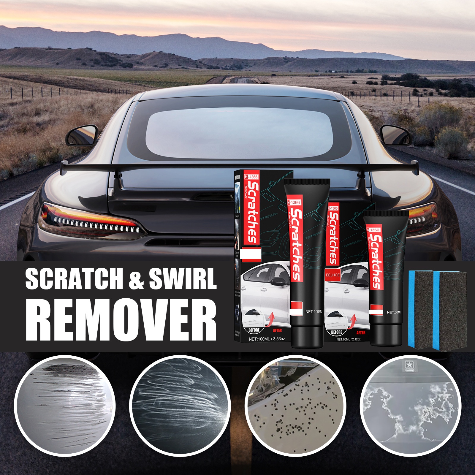 Car Scratch Scratch Polishing Paster Paint Cleaning And Decontamination