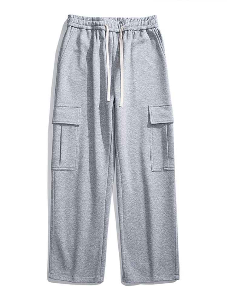 Men's Loose Sports And Leisure Workwear With Pocket Pants