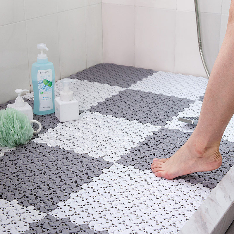 PVC Household Hollow-out Bathtub Mat Non-slip Floor Mat