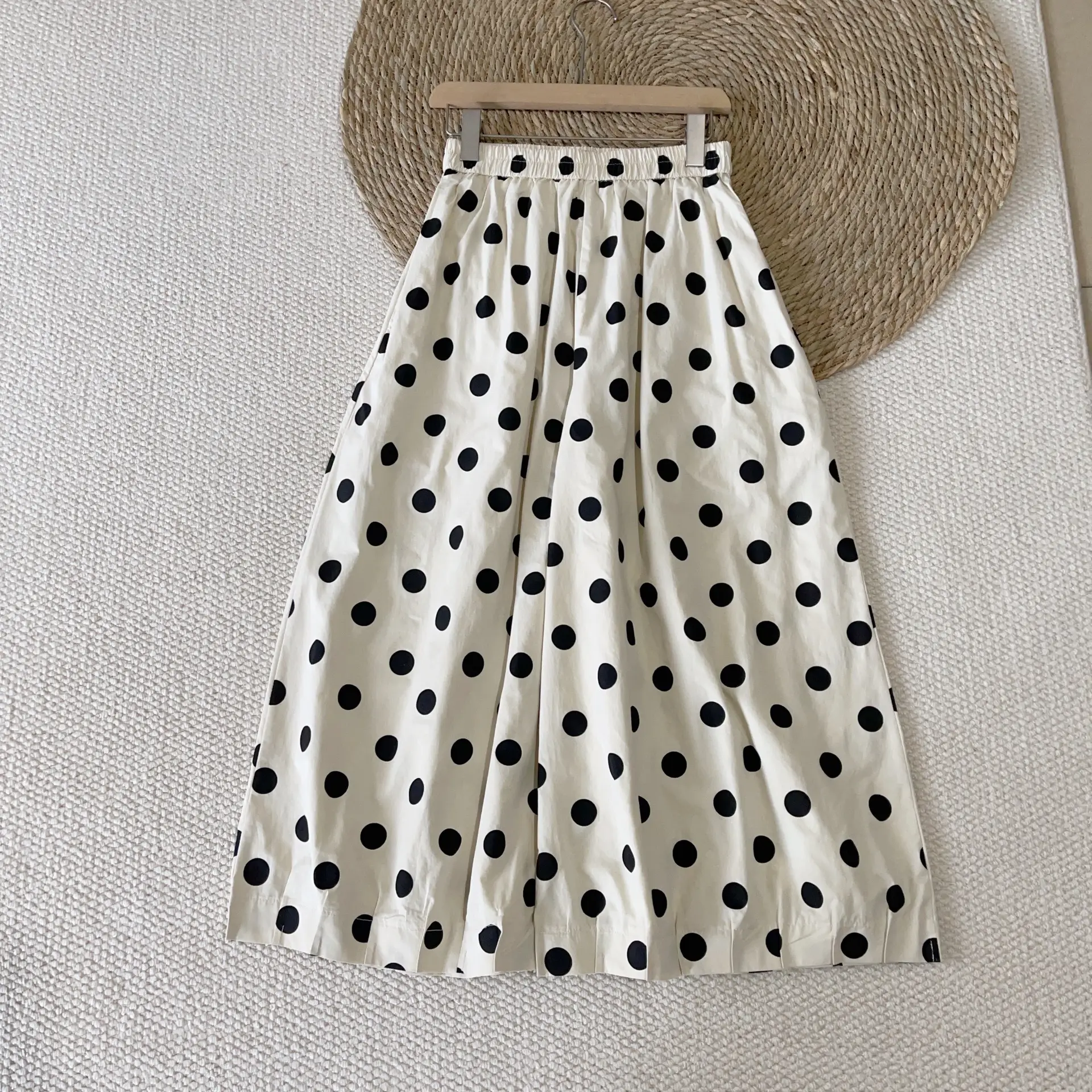 Women's Polka-dot Loose Casual Culottes