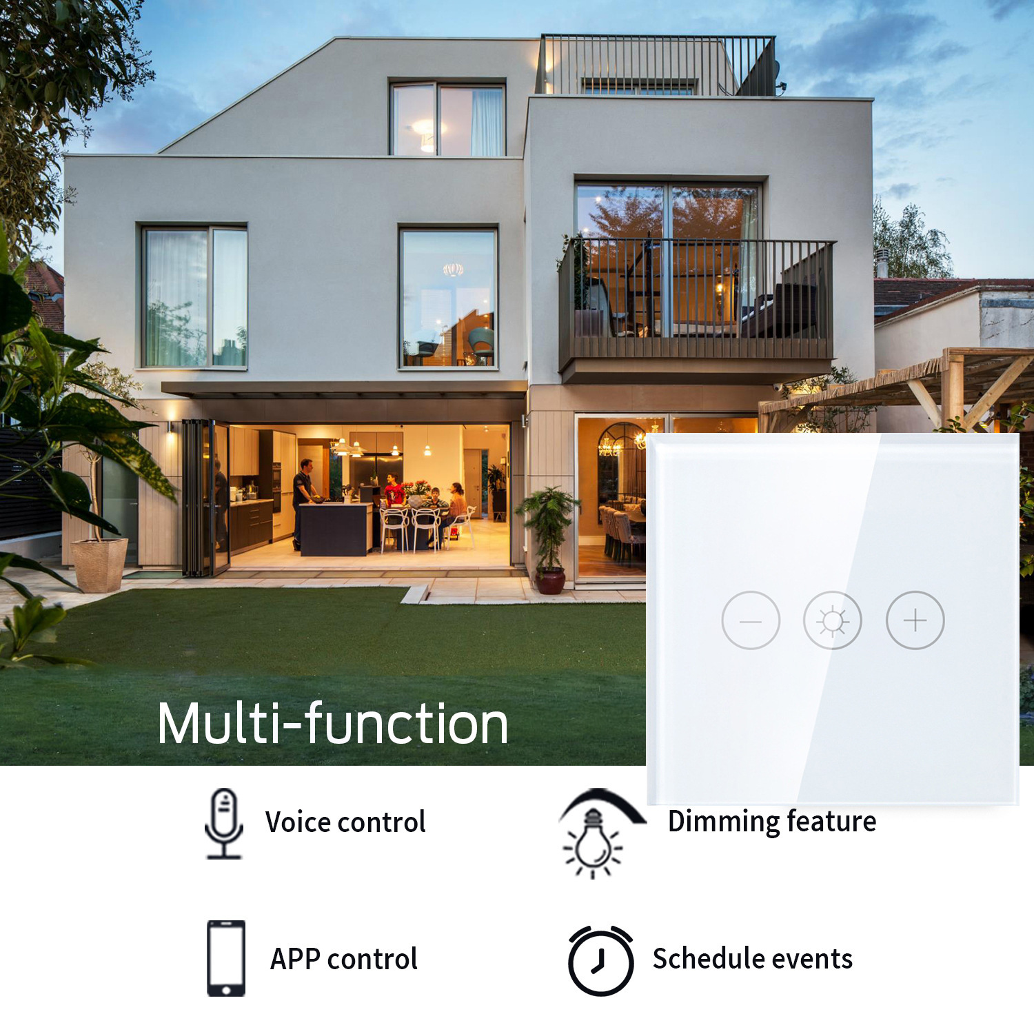 Title 5, Electrodeless Dimming Timing Voice Remote Control