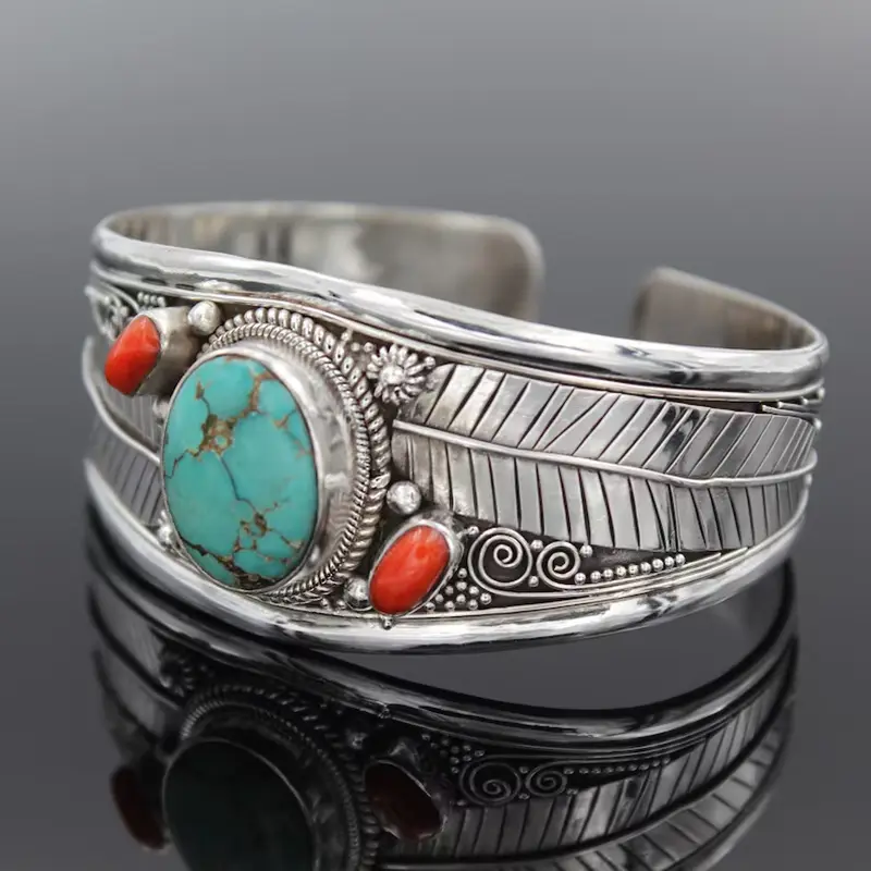 Fashion Jewelry Bohemian Style Turquoise Vintage Pattern