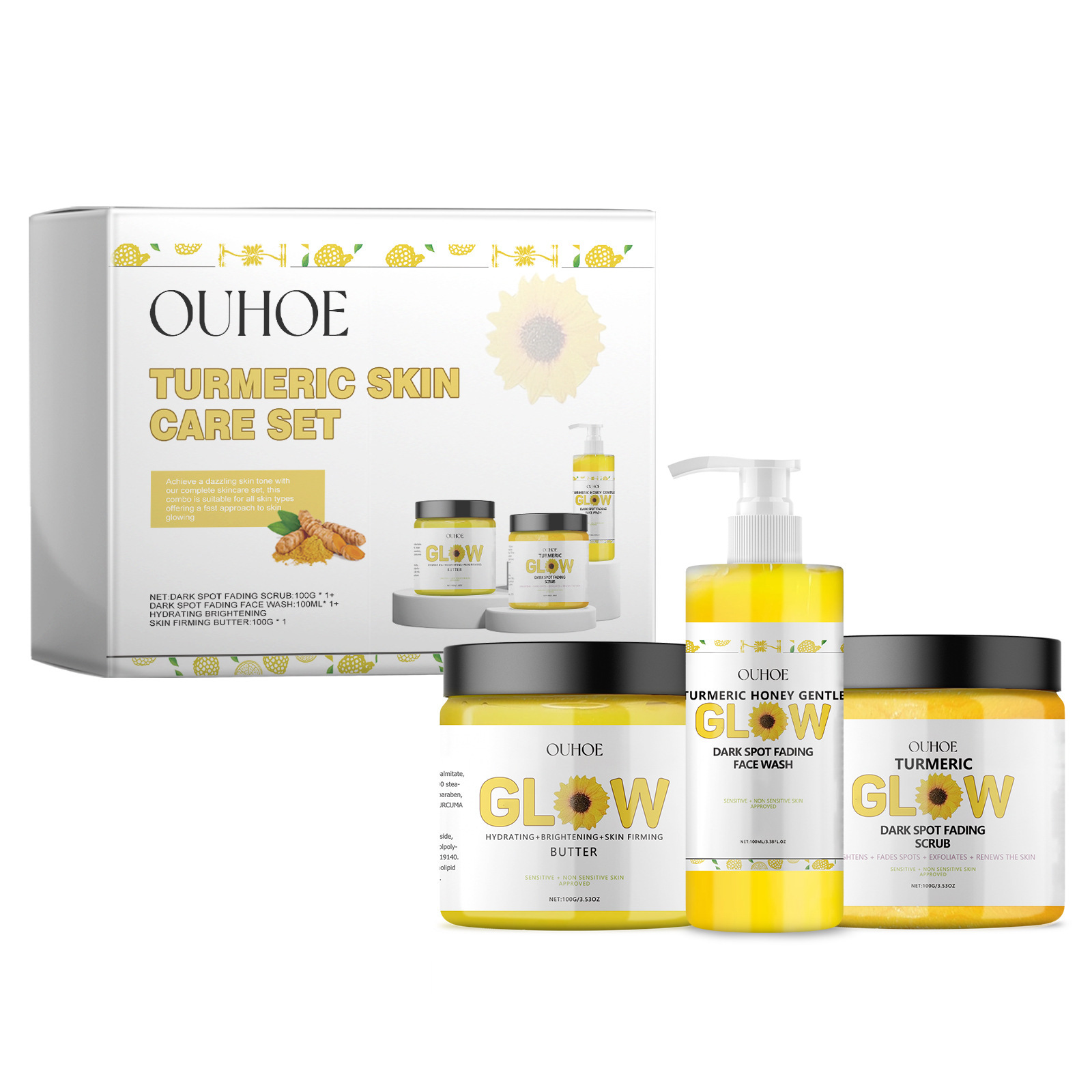 Turmeric Skin Care Set