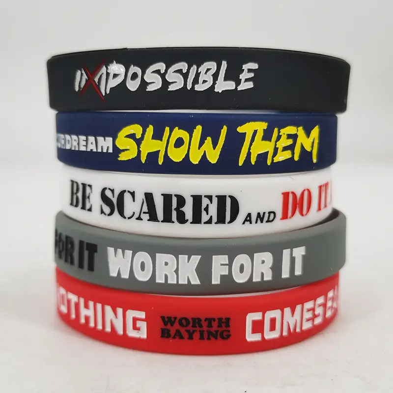 Silicone Wristband European And American Style Simple