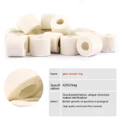 Fish Tank Filter Material Drip Box - Glass Ceramic Ring - View 1