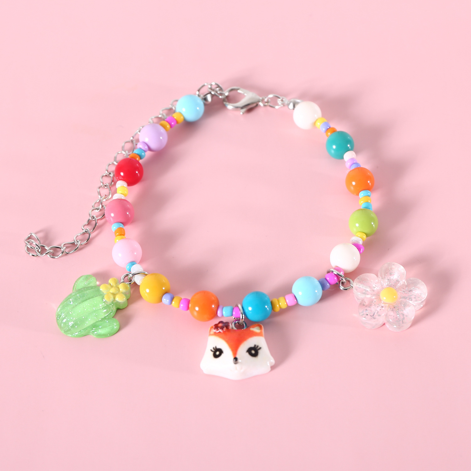 Pet Color Pearl Pendant Necklace