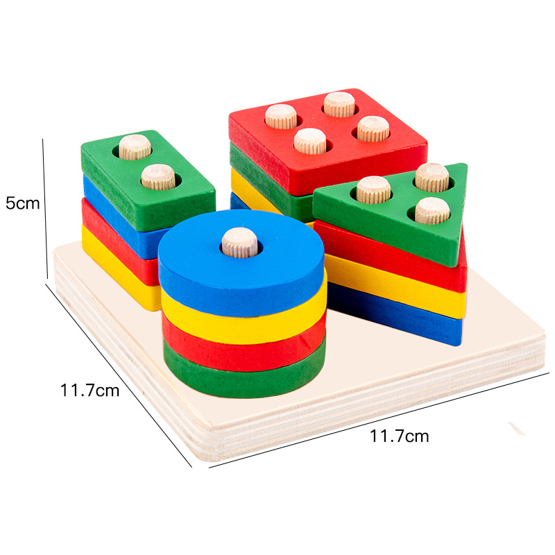 Four Sets Of Columns