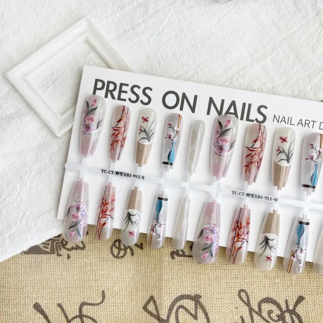 Ancient Sweet Cool Dark Wear Fake Nail Tip Ye Sheng - Shop at LoveMi