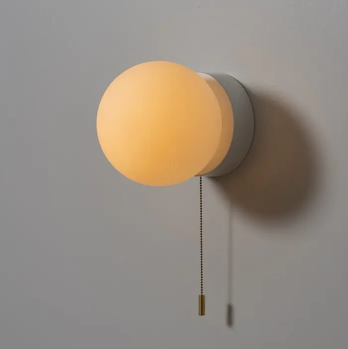 Bed Breakfast Simple Led Round Wall Lamp
