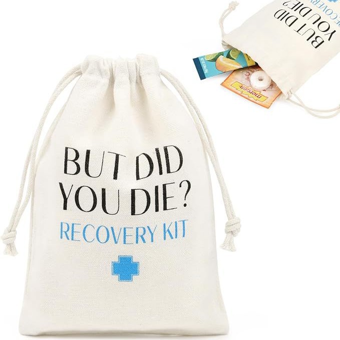 New Hangover-Themed Bachelorette Party Gift Cotton Drawstring Tote Bag
