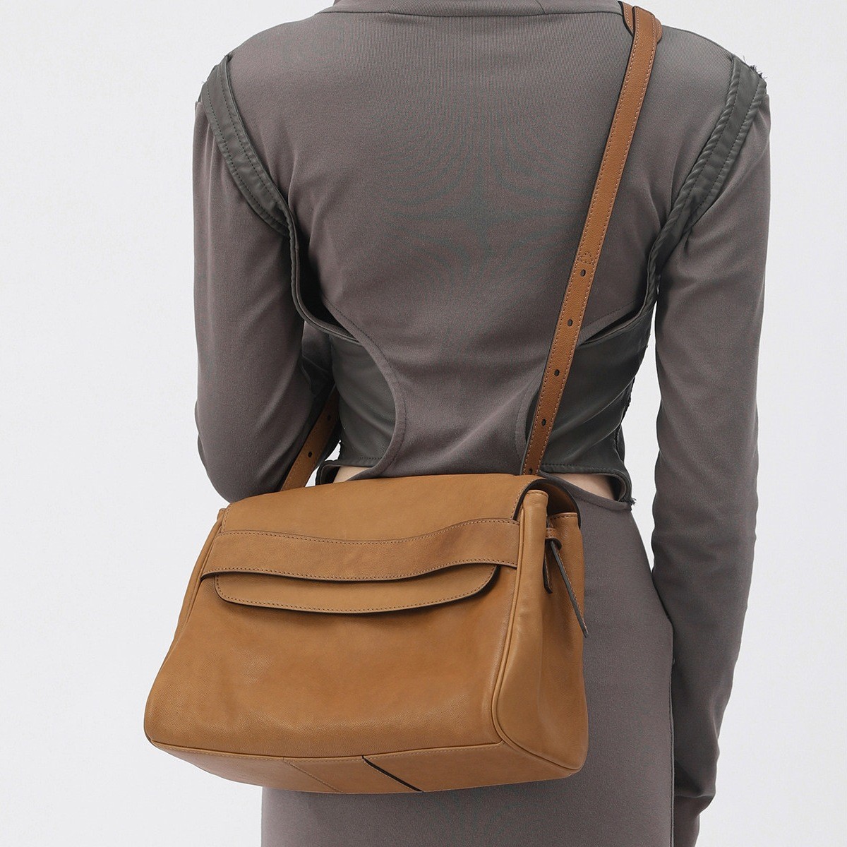 Microfiber Shoulder Bag, picture 3 of 5