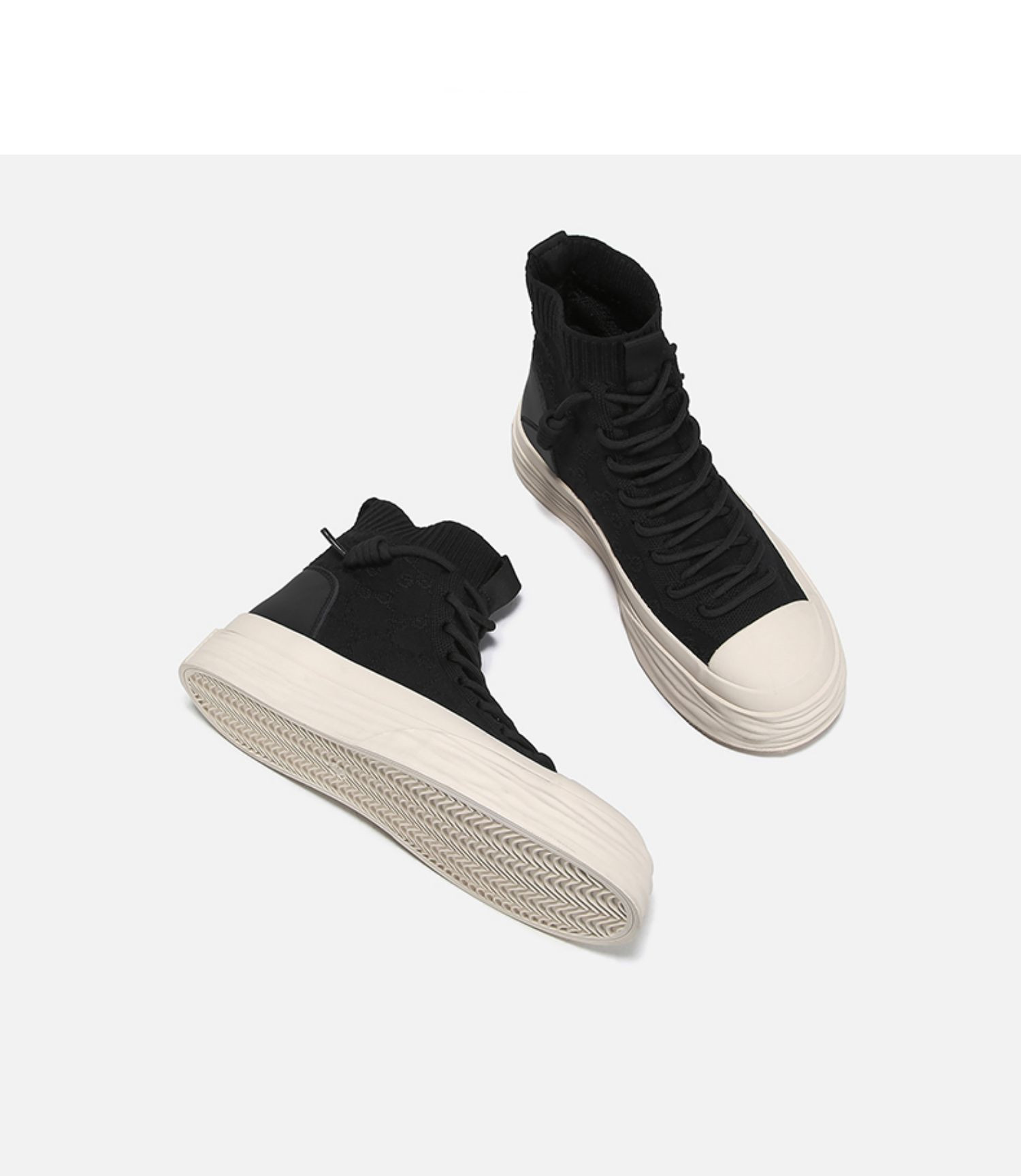 Title 8, Damen High-Top Flat Retro-Sneaker für jeden Loo...