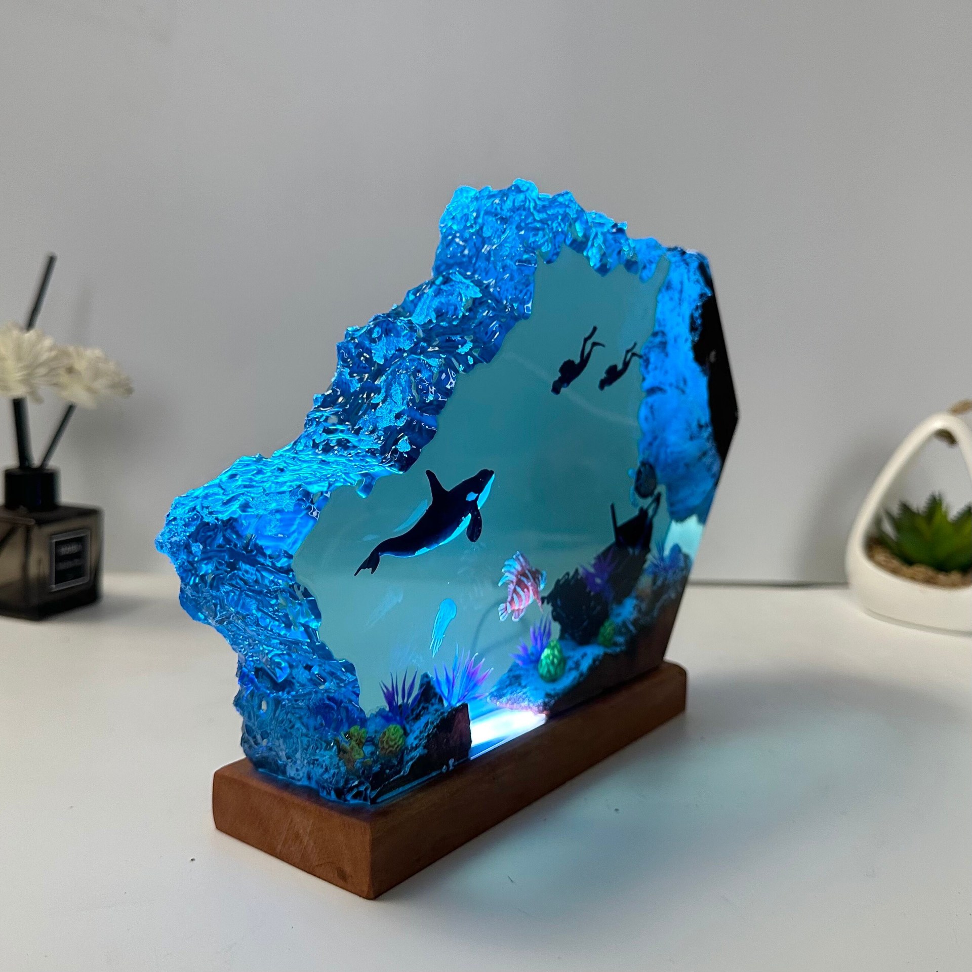 Epoxy Resin And Handmade Wooden Furniture - Image 2