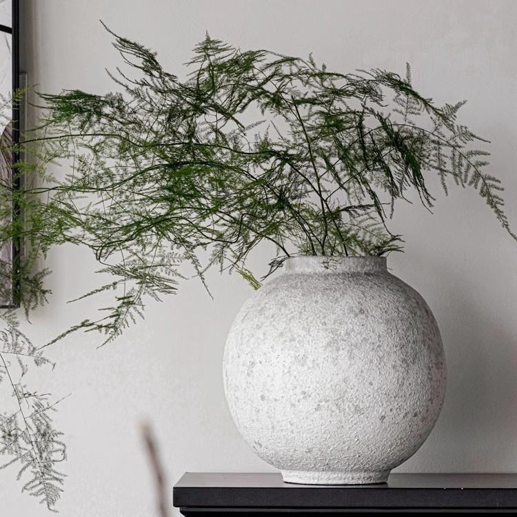 Ceramic Pot Vase, Retro Style, picture 2 of 10