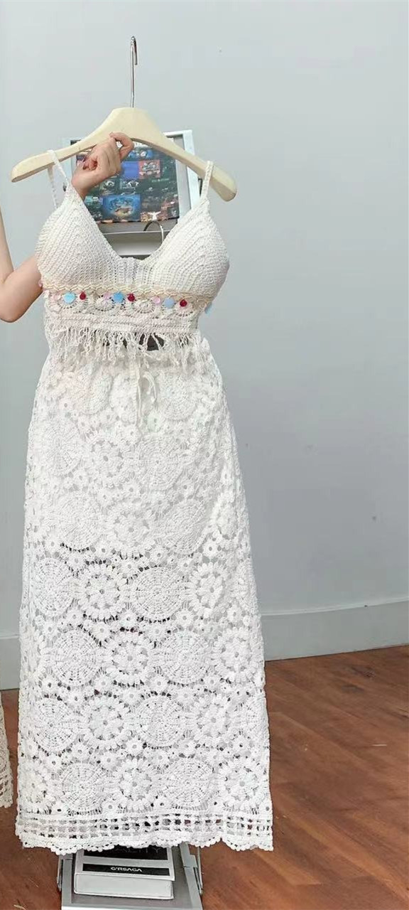 Hollow Women's Sling Two-piece Suit