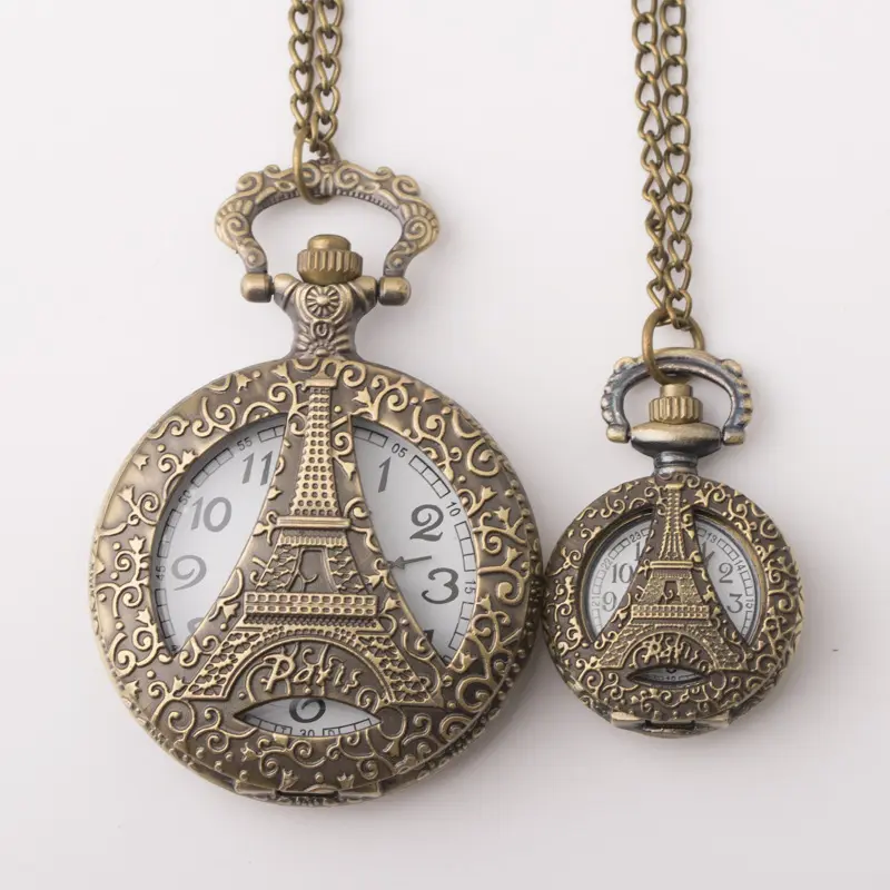 Retro Iron Tower Personalized Casual Fashion Pocket