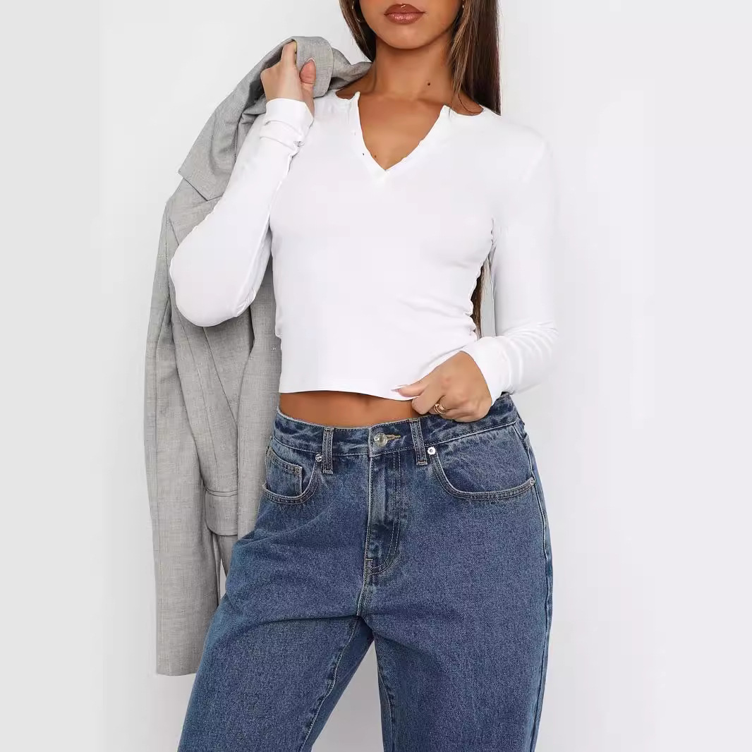 Y2g Pure Desire Style Hot Girl Blouse High grade Button Sweater White - Shop at LoveMi