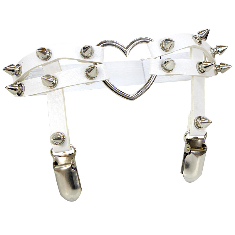 Parure Cuissarde Cœur Spikes — vue 7