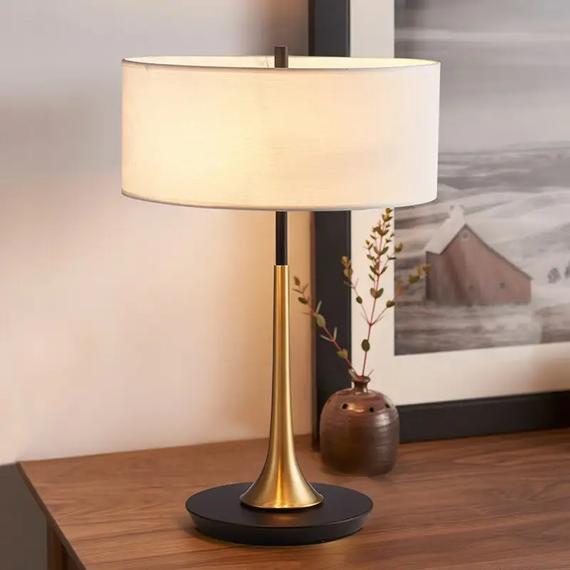 Retro Wabi Sabi Style Creative Bedside Lamp For Study Or Bedroom