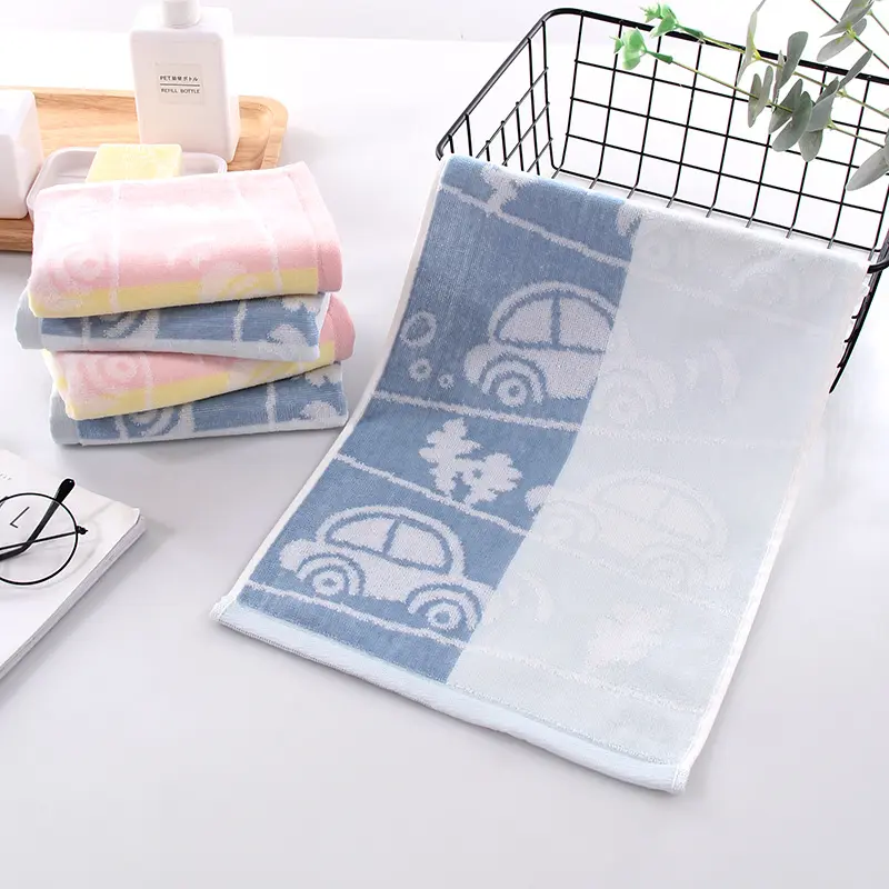 Household Daily-use Soft Absorbent Pure Cotton Jacquard