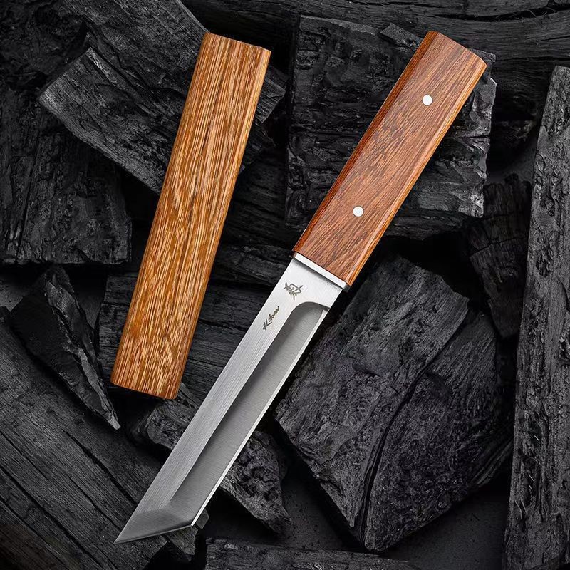 Title 3, Outdoor Knife Self-defense High Hardness D2 Ste...