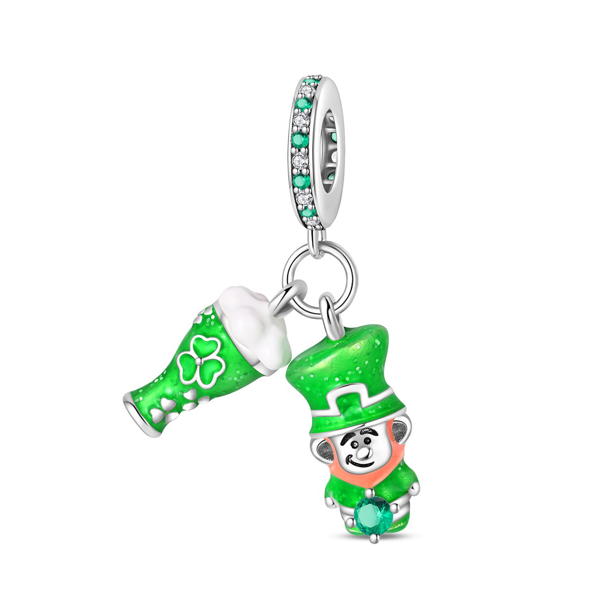 St. Patrick's Day DIY Bracelet Charms, picture 4 of 8