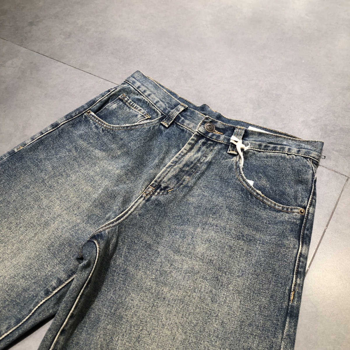 Title 5, Heren Jeans Herfst Nieuw Baggy Rechte Broek Cas...