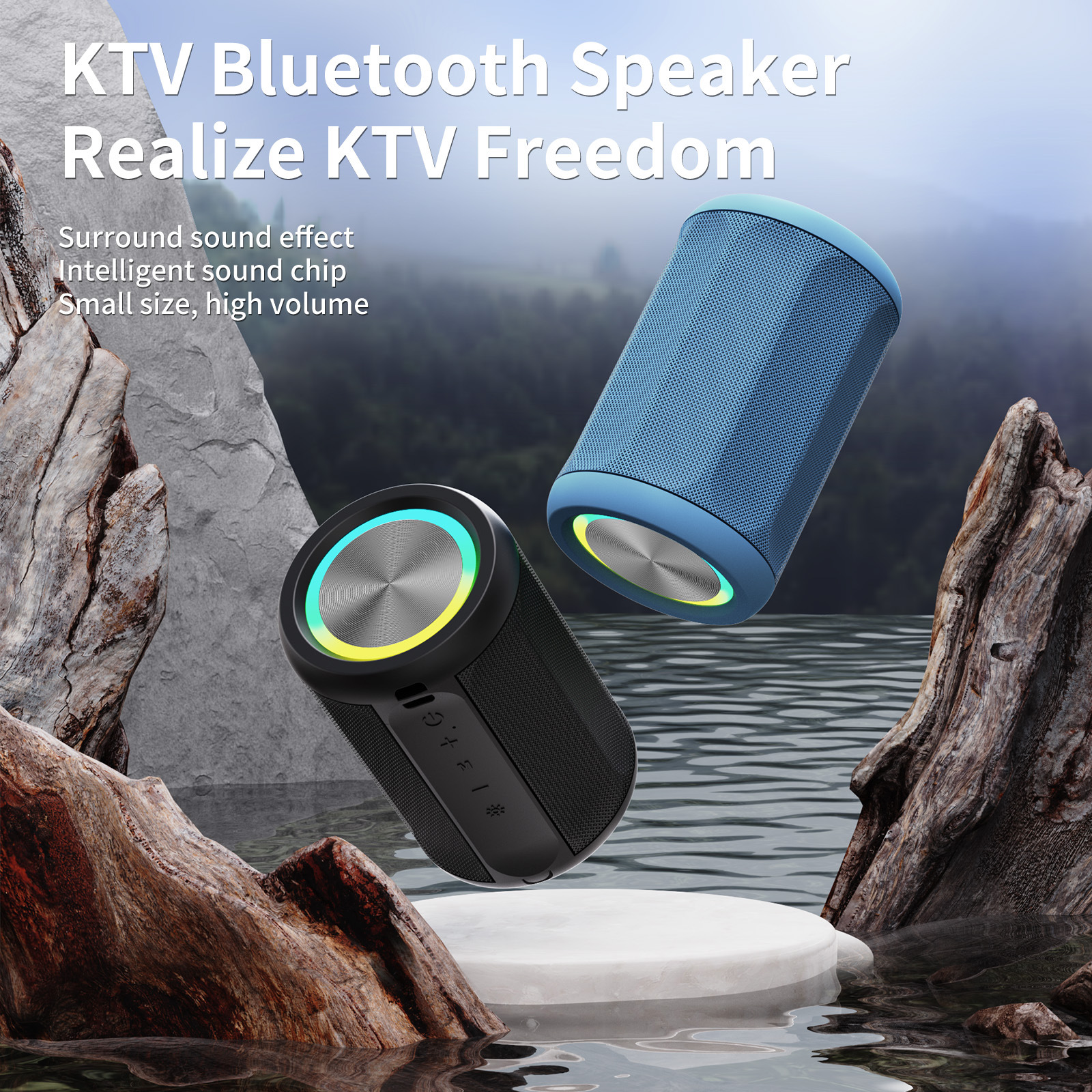Portable Home Subwoofer Speaker For Outdoor Use