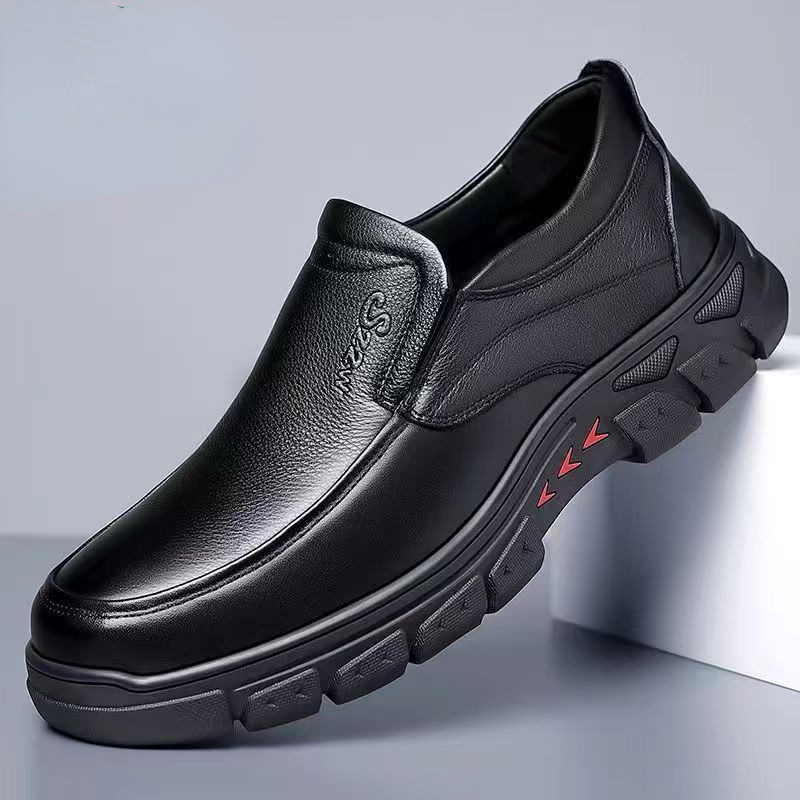 Fashion Individual Casual Leather Shoes For Men - Image 7